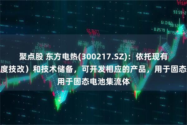 聚点股 东方电热(300217.SZ)：依托现有设备（小幅度技改）和技术储备，可开发相应的产品，用于固态电池集流体