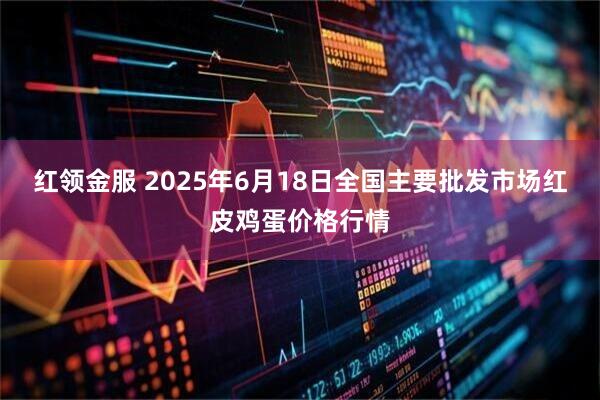 红领金服 2025年6月18日全国主要批发市场红皮鸡蛋价格行情
